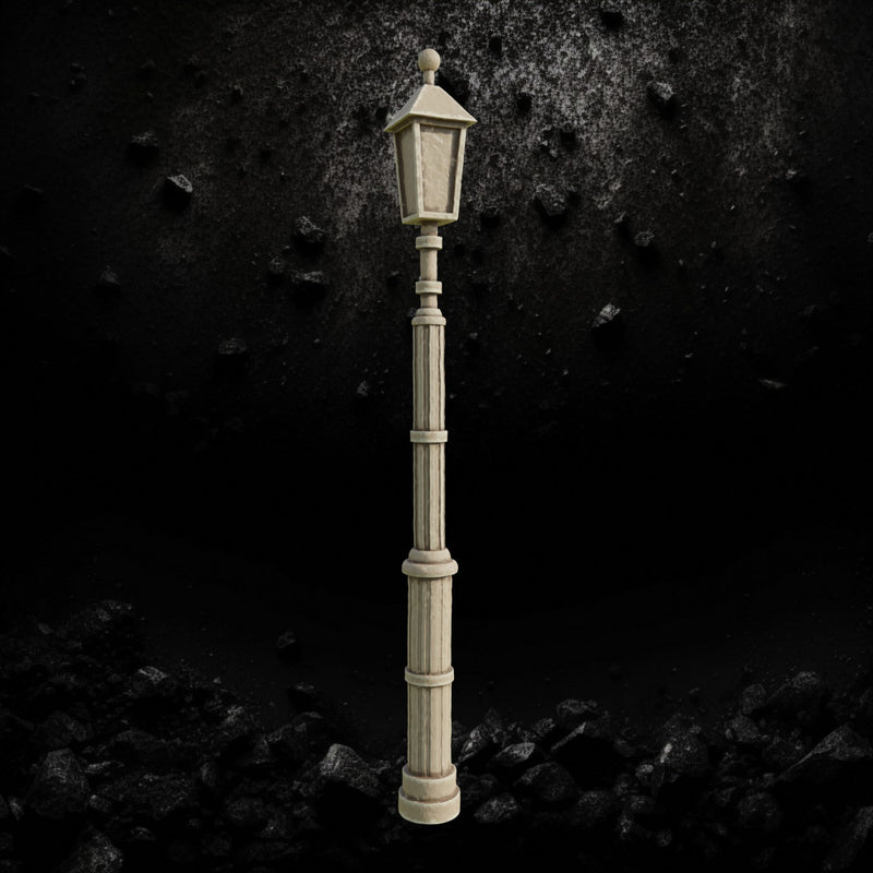 Victorian Street Lamp - Tabletop Terrain Prop STL, DnD & Wargaming Scenery