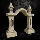 Cemetery Entrance 2 - Graveyard Terrain STL, DnD & Wargaming Scenery