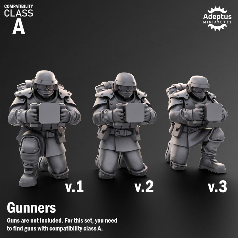 Heavy Weapons Team. Ultima Troops. Imperial Guard. Compatibility class A. - Only-Games