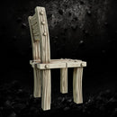 Elvish Seat - Elven Household Furniture STL for DnD & Wargaming