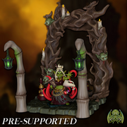 Shaman Scenery [PRE-SUPPORTED] Cave Altar Diorama - Only-Games