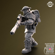 Snipers. Sunclaw Regiment. Imperial Guard - Only-Games
