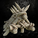 Spike Barricade - Fantasy Terrain Prop STL, DnD & Wargaming Scenery