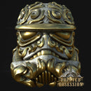 Rococo Scroll Trooper Helm