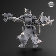 Commissar with a mechanical arm – Imperial Guard - Only-Games