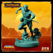 4 miniatures - 32mm - The Sandveil Elves Bundle - Wasteland - Only-Games