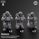 Heavy Weapons Team. Dysorius Troops. Imperial Guard. Compatibility class A.