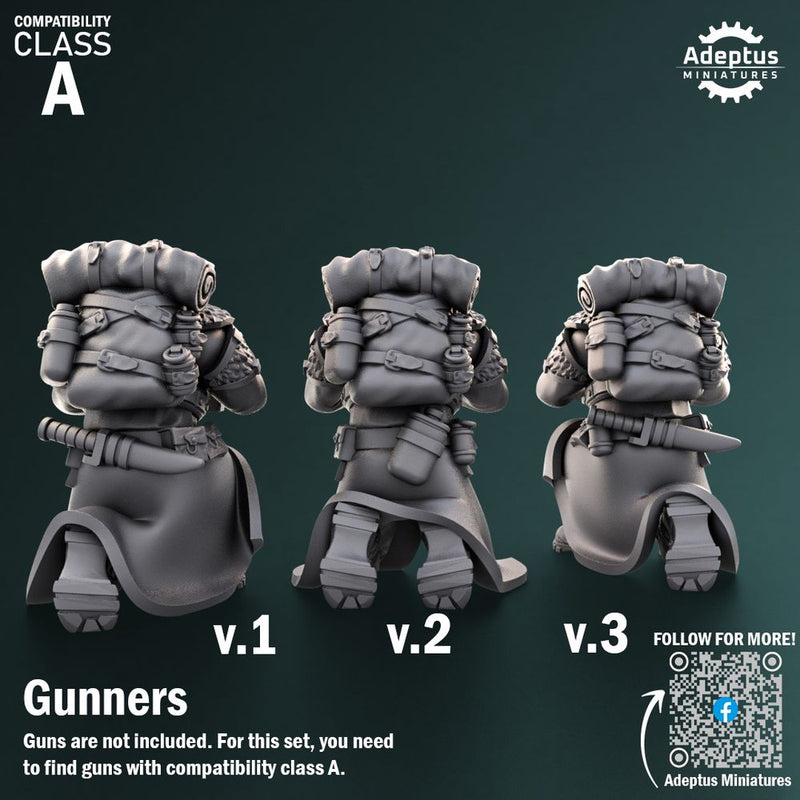 Heavy Weapons Team. Frostguard Regiment. Imperial Guard. Compatibility class A. - Only-Games