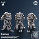 Heavy Weapons Team. Janissaries Regiment. Imperial Guard. Compatibility class A.