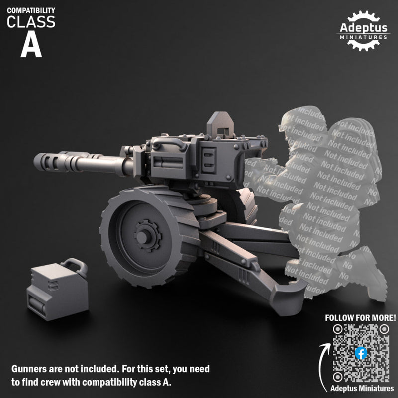 Heavy Weapons - Design Option 3. Imperial Guard. Compatibility Class A. - Only-Games