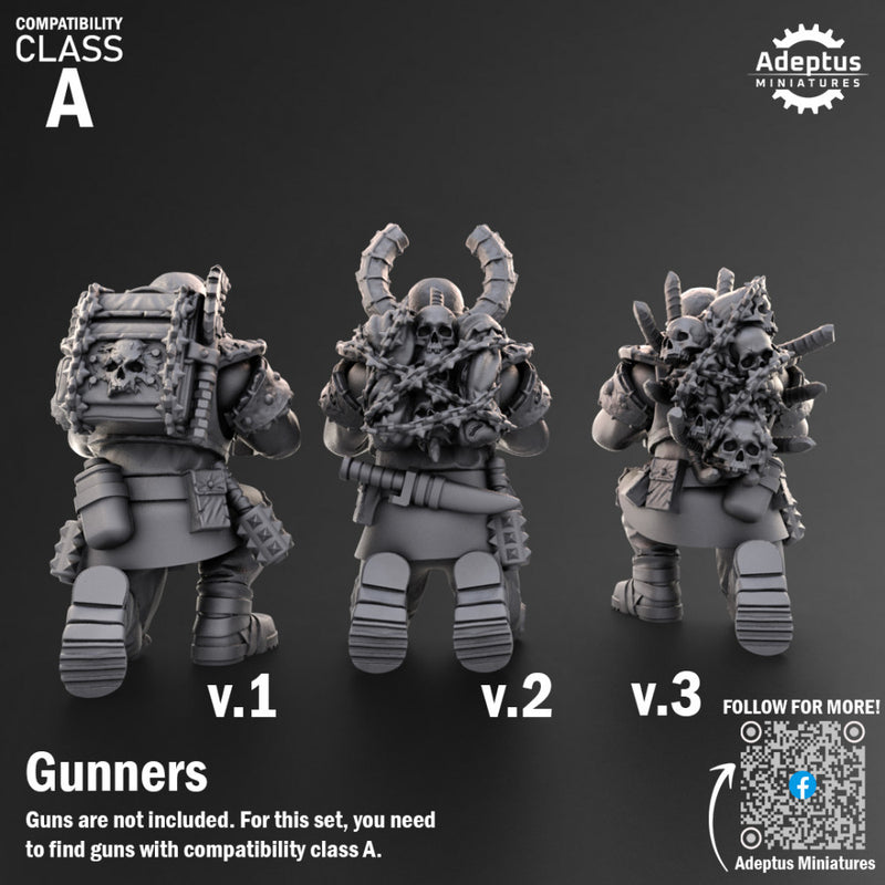Heavy Weapons Team. Dark Krocs. Renegades and Heretics. Compatibility class A. - Only-Games