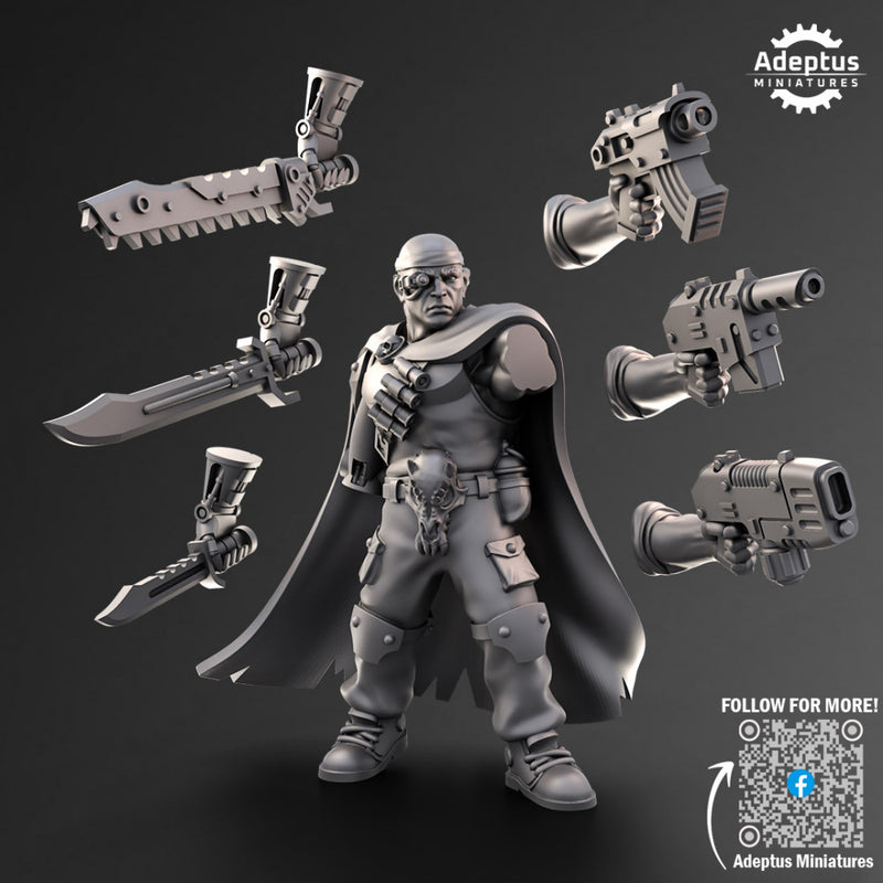 Commander Fang. Pose 1. Imperial Guard - Only-Games