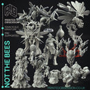Bee Invasion - 14 monsters including a bee Dragon - PRESUPPRTED - 32mm Scale