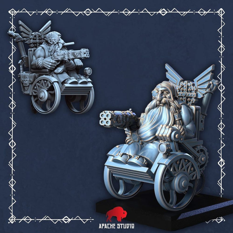 Forgeborn Clan II: Engineer (dwarf unit) - Only-Games