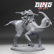 dino rider parasaurolophus - Only-Games