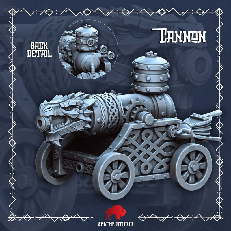 Forgeborn Clan II: Dragon Cannon (dwarf unit) - Only-Games
