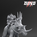 dino rider ceratops - Only-Games