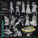 The Wondering Discus - 13 Models -  PRESUPPORTED - Illustrated and Stats - 32mm scale