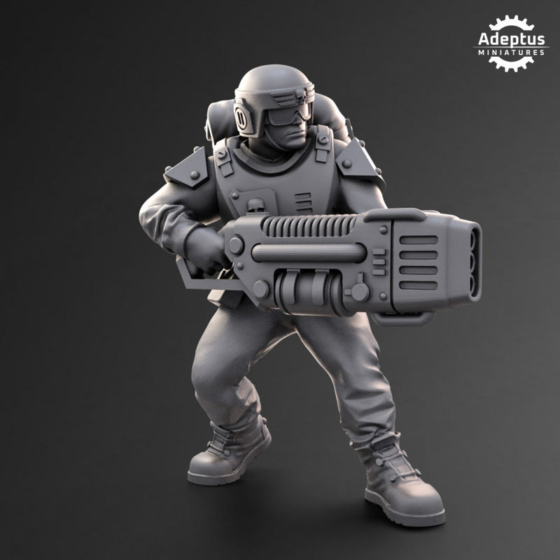 Special weapons. Warden Regiment. Imperial Guard - Only-Games
