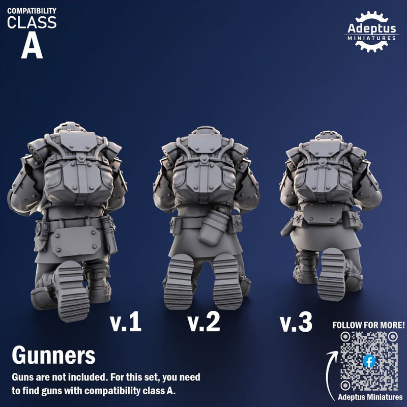 Heavy Weapons Team. Steelstorm Regiment. Imperial Guard. Compatibility class A. - Only-Games