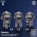 Heavy Weapons Team. Steelstorm Regiment. Imperial Guard. Compatibility class A.