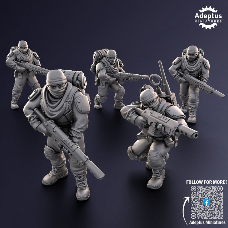 Squad. Sandshroud battalion. Imperial Guard - Only-Games