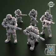 Squad. Sunscorch Regiment. Imperial Guard - Only-Games