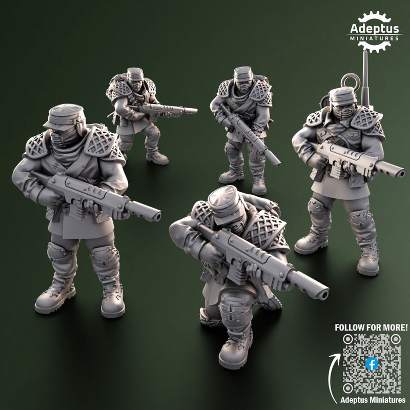 Squad. Sunscorch Regiment. Imperial Guard - Only-Games