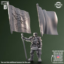 Command squad. Sunscorch Regiment. Imperial Guard