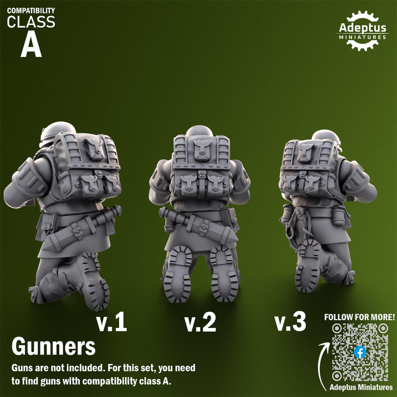 Heavy Weapons Team. Shellcord Troopers. Imperial Guard. Compatibility class A. - Only-Games