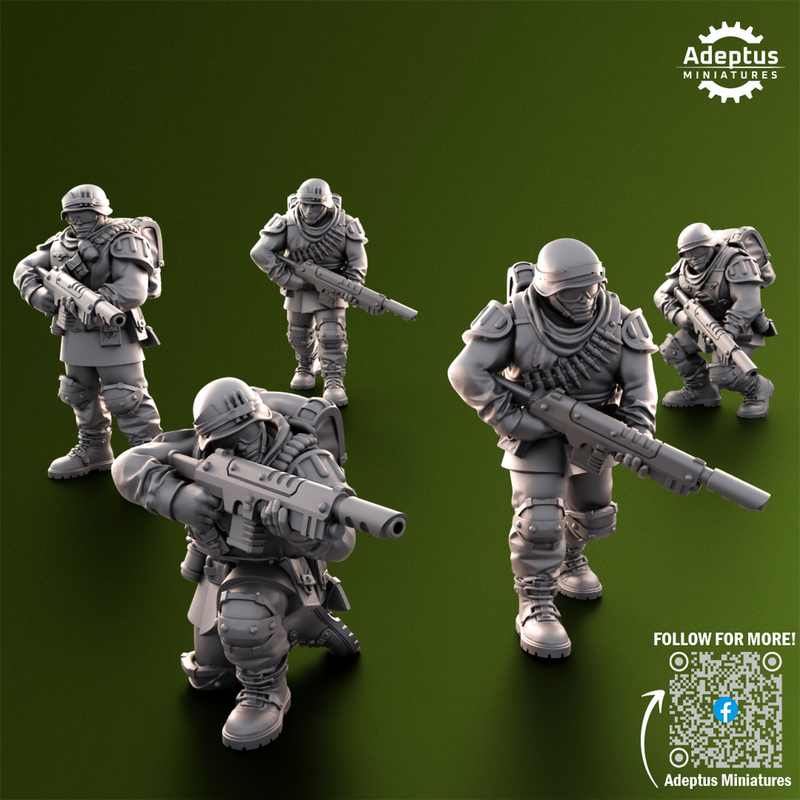 Squad. Shellcord Troopers. Imperial Guard - Only-Games