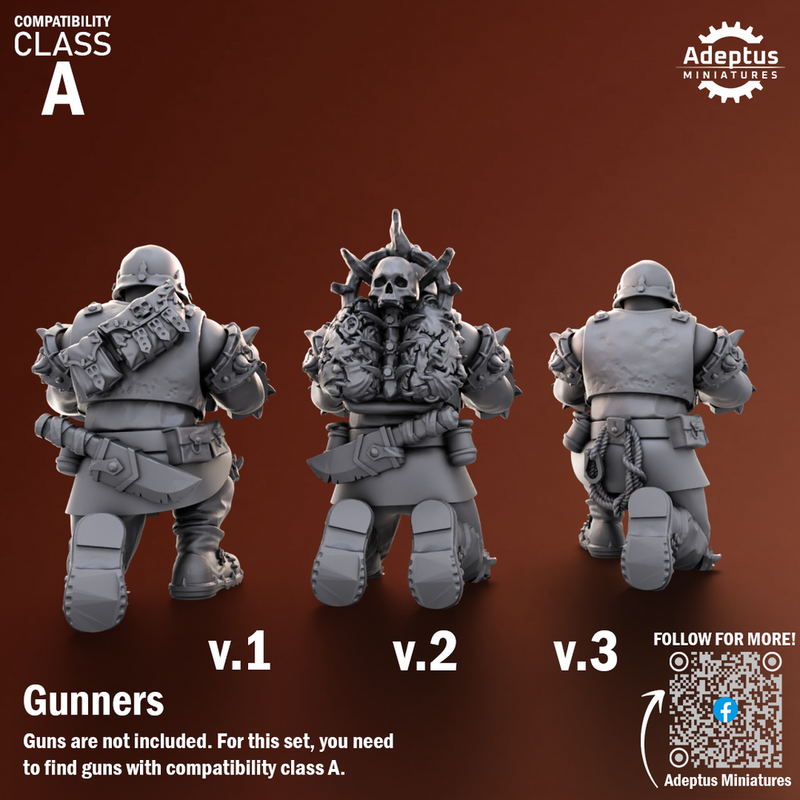 Heavy Weapons Team. Twisted Horde. Renegades and Heretics. Compatibility class A. - Only-Games