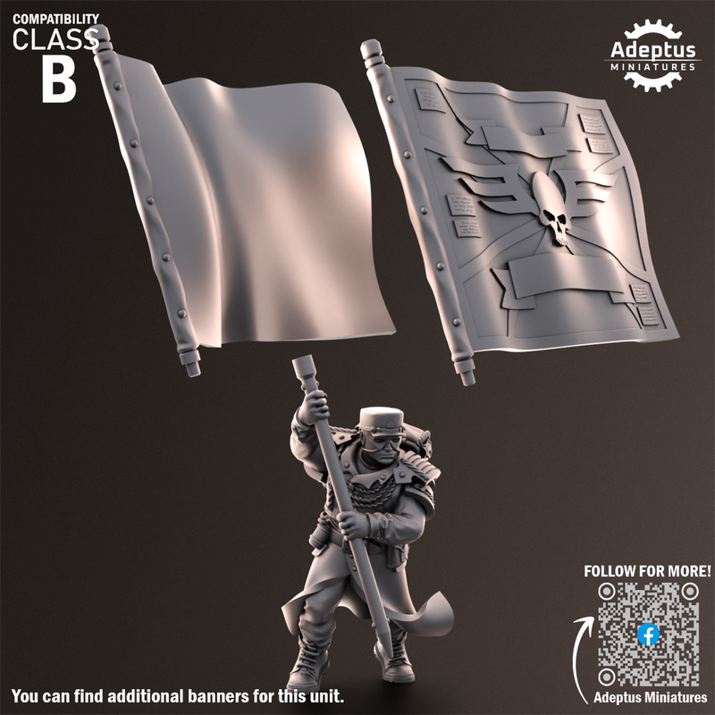 Command squad. Nightcloak Regiment. Imperial Guard - Only-Games