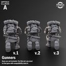 Heavy Weapons Team. Khaleeth Regiment. Imperial Guard. Compatibility class A.