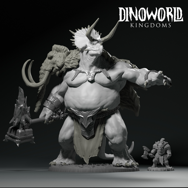 Triceratops DEMIGOD - Only-Games