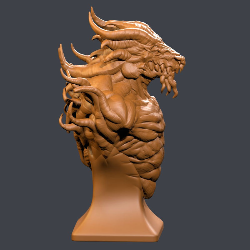DRAGONBORN 90mm Bust - Only-Games