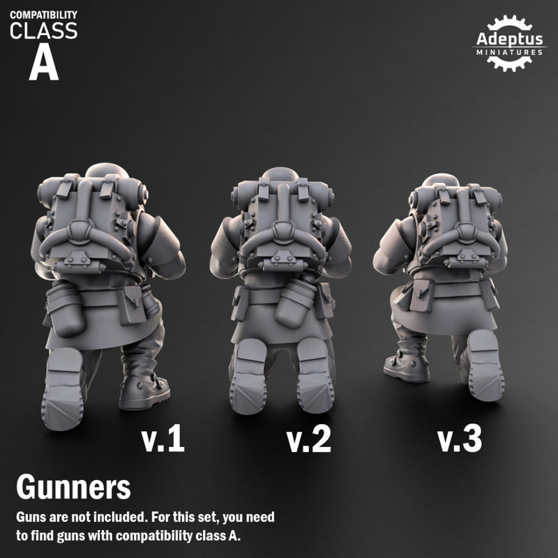 Heavy Weapons Team. Koelner Regiment. Imperial Guard. Compatibility class A. - Only-Games