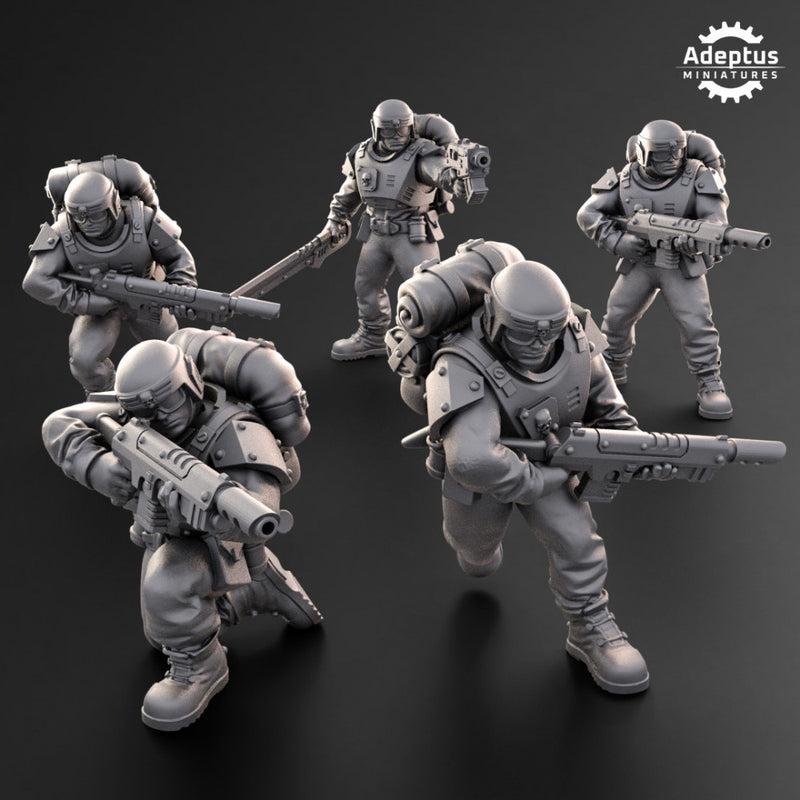 Squad. Warden Regiment. Imperial Guard - Only-Games