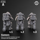 Heavy Weapons Team. Dysorius Troops. Imperial Guard. Compatibility class A.