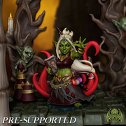 Shaman Scenery [PRE-SUPPORTED] Cave Altar Diorama - Only-Games
