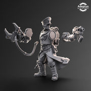 Commissar with a mechanical arm – Imperial Guard - Only-Games