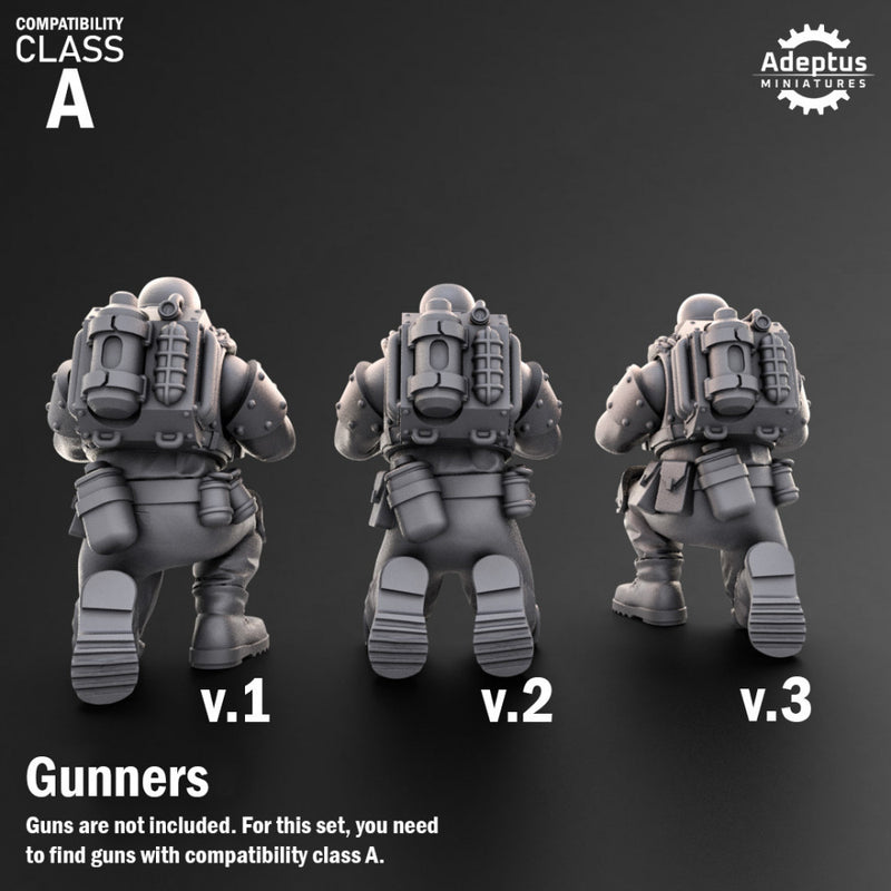 Heavy Weapons Team. Spectre Regiment. Imperial Guard. Compatibility class A. - Only-Games
