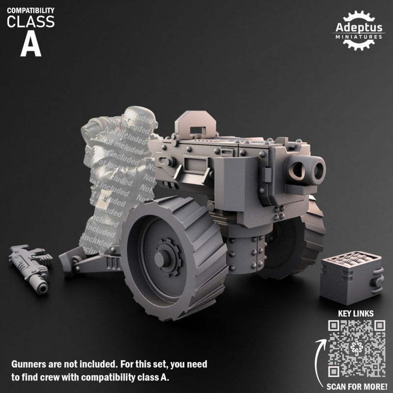 Heavy Weapons - Design Option 3. Imperial Guard. Compatibility Class A. - Only-Games