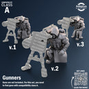 Heavy Weapons Team. Janissaries Regiment. Imperial Guard. Compatibility class A.