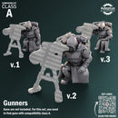 Heavy Weapons Team. Frostguard Regiment. Imperial Guard. Compatibility class A.