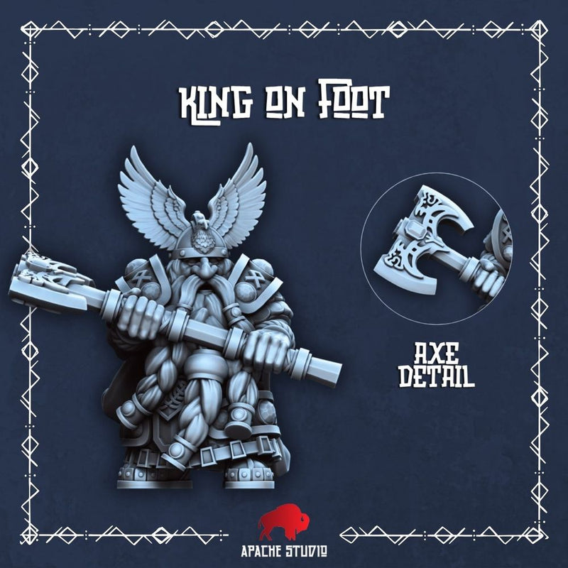 Forgeborn Clan II: Dwarf King (dwarf unit) - Only-Games