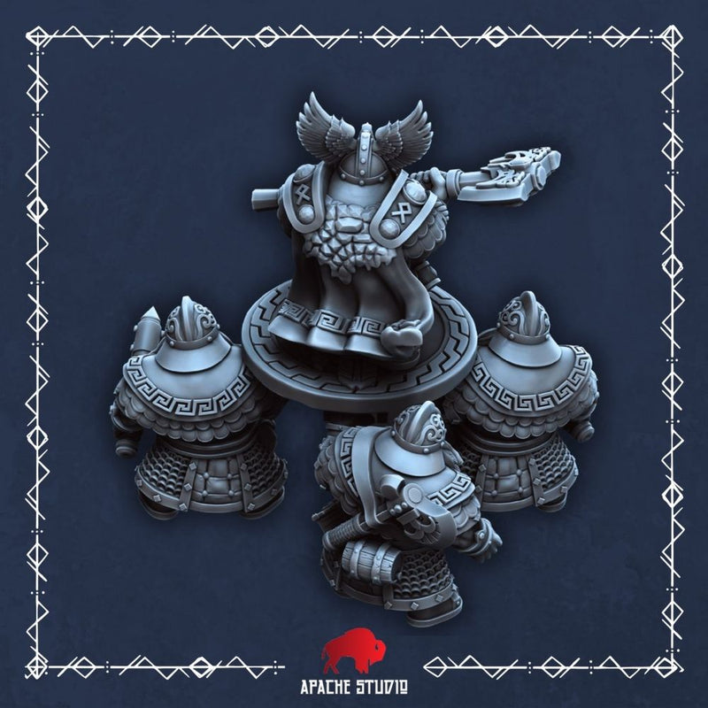 Forgeborn Clan II: Dwarf King (dwarf unit) - Only-Games