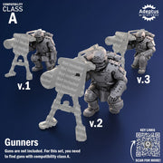 Heavy Weapons Team. Steelstorm Regiment. Imperial Guard. Compatibility class A. - Only-Games