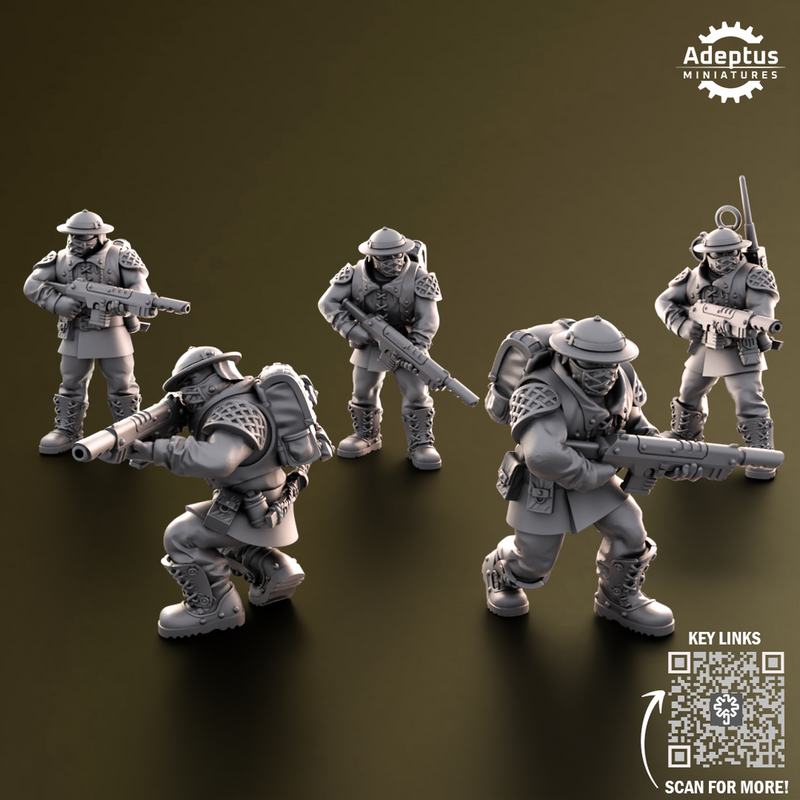 Squad. Sunclaw Regiment. Imperial Guard - Only-Games