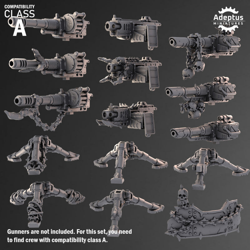 Heavy Weapons - Design Option 1. Renegades and Heretics. Compatibility class A. - Only-Games